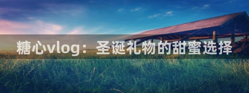 #NAME?：糖心vlog：圣诞礼物的甜蜜选择